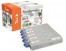 112300 - Peach combipakket Plus compatibel met OKI 46490404, 46490403, 46490402, 46490401
