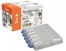 112306 - Peach combipakket Plus compatibel met OKI 46490608, 46490607, 46490606, 46490605