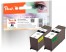 313862 - Peach dubbelpakket, 2 inktcartridges zwart, met chip, compatibel met Lexmark No. 100XLBK*2, 14N1068E, 14N1092