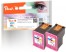 318806 - Peach Twin Pack Print-head color compatible with HP No. 901 C*2, CC656AE*2
