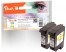 318828 - Peach Twin Pack Print-head yellow, compatible with Xerox, HP No. 40 y*2, 51640YE*2