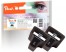 319217 - Peach Doppelpack Ink Cartridge black compatible with HP No. 363 bk*2, C8721EE
