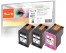 321974 - Peach Multi Pack Plus, compatible with HP No. 653, 3YM75AE*2, 3YM74AE  , 3YM60AE