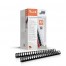 510141 - Peach Binding combs 28mm, for 270 sheets A4, black, 50 pcs. PB428-02